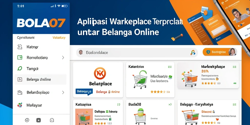 Antarmuka BOLA07 yang intuitif untuk berbelanja online.