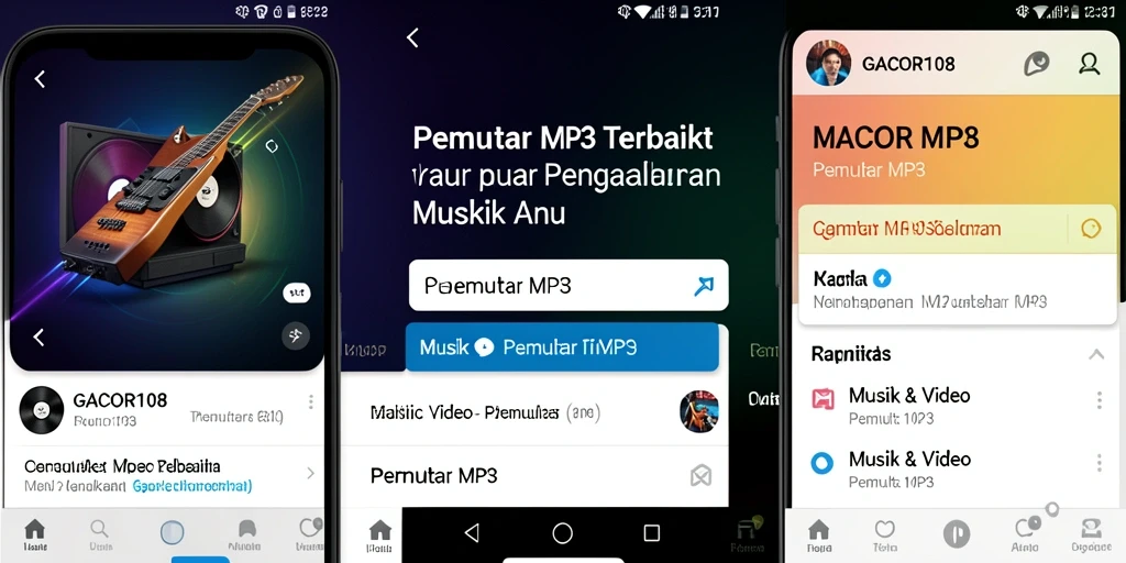 Antarmuka pengguna GACOR108 yang menarik dan fungsional.
