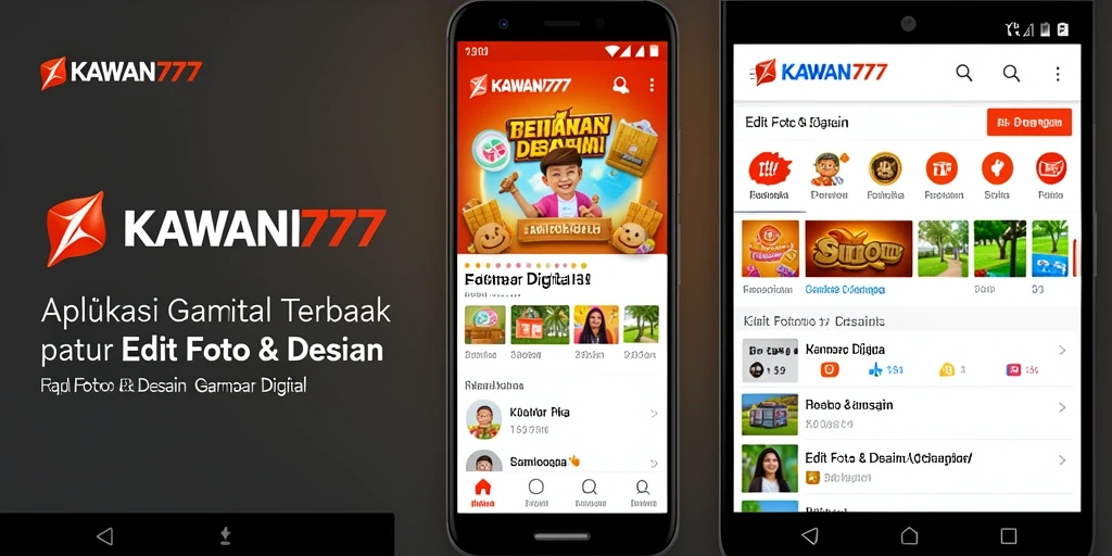 Tampilan antarmuka KAWAN777 yang menarik dan fungsional.
